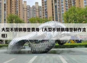 大型不锈钢雕塑费用（大型不锈钢雕塑制作流程）